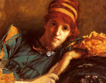 Teresa Obras - Retrato de la señorita Laura Teresa Epps Romántico Sir Lawrence Alma Tadema